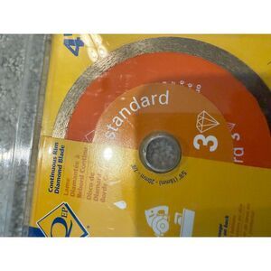 QEP Continuous Rim‎ Diamond Blade 4"  6.5 MM NEW